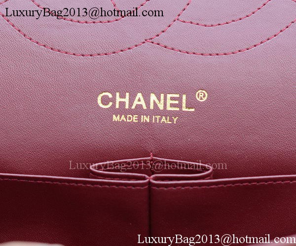 Chanel Jumbo Classic Burgundy Cannage Pattern Flap Bag A58600 Gold Chanel Jumbo Classic Burgundy Cannage Pattern Flap Bag A58600 Gold