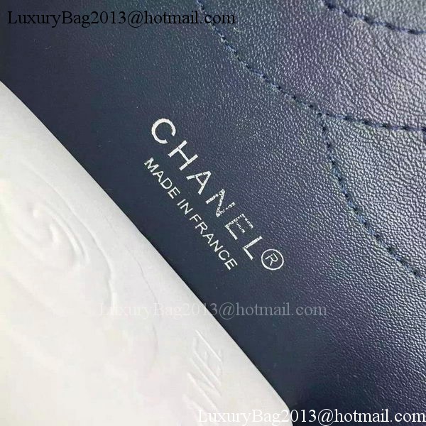 Chanel Jumbo Classic Flap Bag Black Original Calfskin Leather CHA6212 Blue Chanel Jumbo Classic Flap Bag Black Original Calfskin Leather CHA6212 Blue