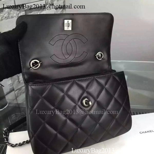 Chanel Classic Top Flap Bag Black Original Leather A98079 Silver Chanel Classic Top Flap Bag Black Original Leather A98079 Silver