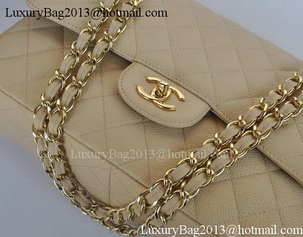 Chanel Jumbo Double Flaps Bag Apricot Cannage Pattern A36097 Gold Chanel Jumbo Double Flaps Bag Apricot Cannage Pattern A36097 Gold