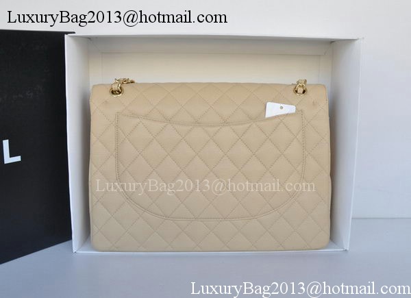 Chanel Jumbo Double Flaps Bag Apricot Cannage Pattern A36097 Gold Chanel Jumbo Double Flaps Bag Apricot Cannage Pattern A36097 Gold