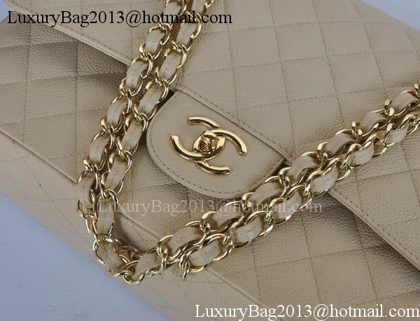 Chanel Jumbo Double Flaps Bag Apricot Cannage Pattern A36097 Gold Chanel Jumbo Double Flaps Bag Apricot Cannage Pattern A36097 Gold