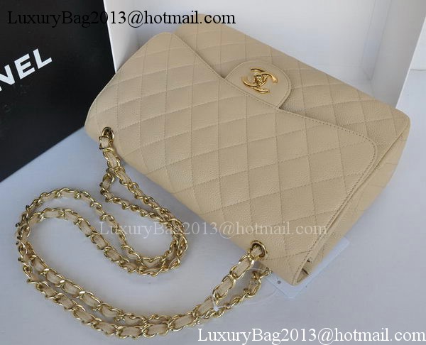 Chanel Jumbo Double Flaps Bag Apricot Cannage Pattern A36097 Gold Chanel Jumbo Double Flaps Bag Apricot Cannage Pattern A36097 Gold