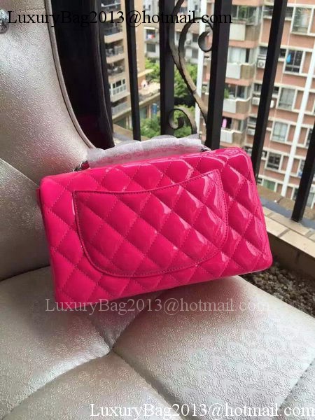 Chanel mini Classic Flap Bag Original Patent A1116 Rose Chanel mini Classic Flap Bag Original Patent A1116 Rose