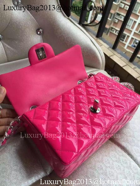 Chanel mini Classic Flap Bag Original Patent A1116 Rose Chanel mini Classic Flap Bag Original Patent A1116 Rose