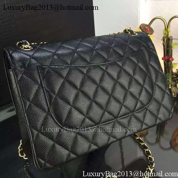 Chanel Classic Flap Bag Original Cannage Patterns A1119 Black Chanel Classic Flap Bag Original Cannage Patterns A1119 Black