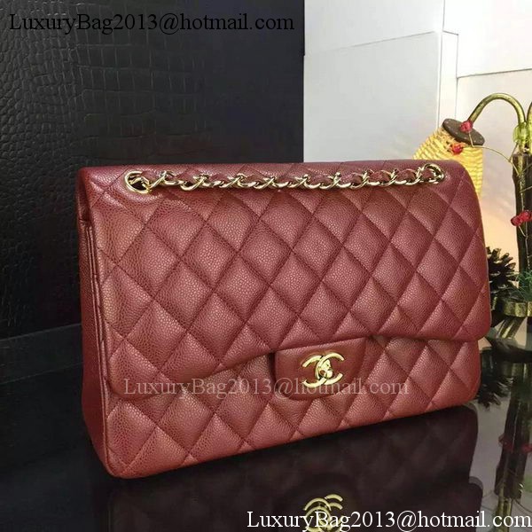 Chanel Classic Flap Bag Original Cannage Patterns A1119 Burgundy Chanel Classic Flap Bag Original Cannage Patterns A1119 Burgundy