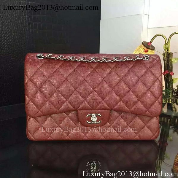 Chanel Classic Flap Bag Original Cannage Patterns A1119 Burgundy Chanel Classic Flap Bag Original Cannage Patterns A1119 Burgundy