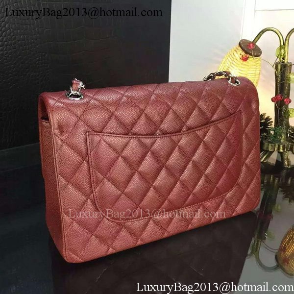 Chanel Classic Flap Bag Original Cannage Patterns A1119 Burgundy Chanel Classic Flap Bag Original Cannage Patterns A1119 Burgundy