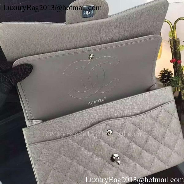 Chanel Classic Flap Bag Original Cannage Patterns A1119 Grey Chanel Classic Flap Bag Original Cannage Patterns A1119 Grey