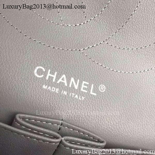 Chanel Classic Flap Bag Original Cannage Patterns A1119 Grey Chanel Classic Flap Bag Original Cannage Patterns A1119 Grey