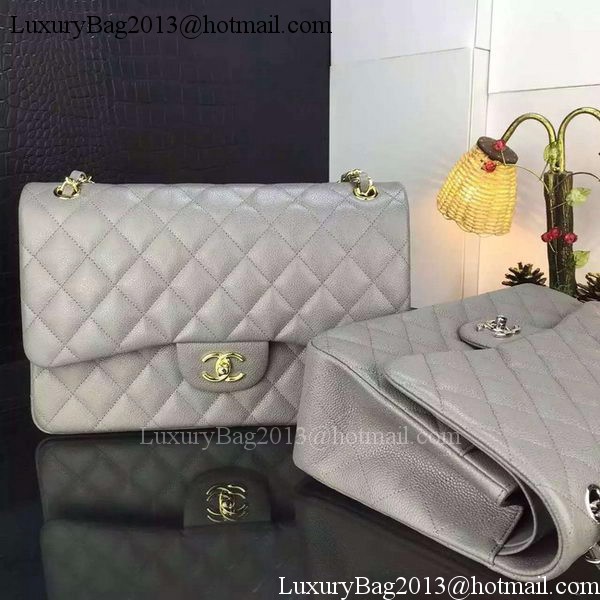 Chanel Classic Flap Bag Original Cannage Patterns A1119 Grey Chanel Classic Flap Bag Original Cannage Patterns A1119 Grey
