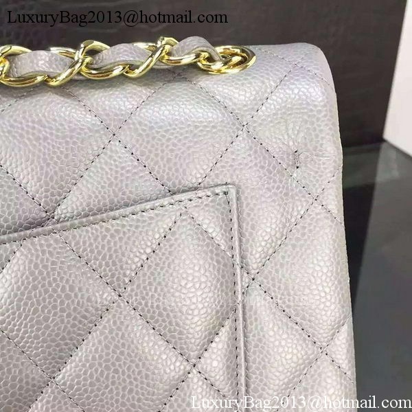 Chanel Classic Flap Bag Original Cannage Patterns A1119 Grey Chanel Classic Flap Bag Original Cannage Patterns A1119 Grey