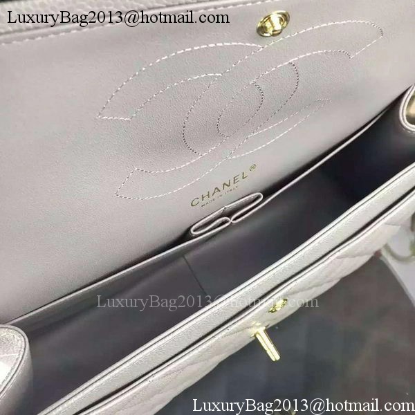 Chanel Classic Flap Bag Original Cannage Patterns A1119 Grey Chanel Classic Flap Bag Original Cannage Patterns A1119 Grey