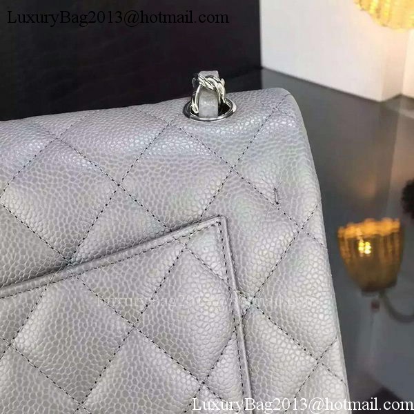 Chanel Classic Flap Bag Original Cannage Patterns A1119 Grey Chanel Classic Flap Bag Original Cannage Patterns A1119 Grey