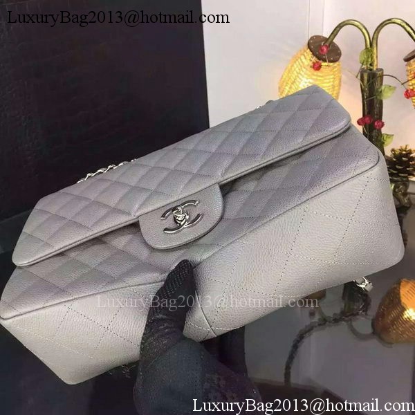 Chanel Classic Flap Bag Original Cannage Patterns A1119 Grey Chanel Classic Flap Bag Original Cannage Patterns A1119 Grey