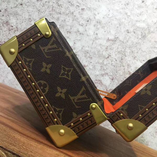 Louis Vuitton Monogram Canvas Treasure Box 40666 Light Red Louis Vuitton Monogram Canvas Treasure Box 40666 Light Red