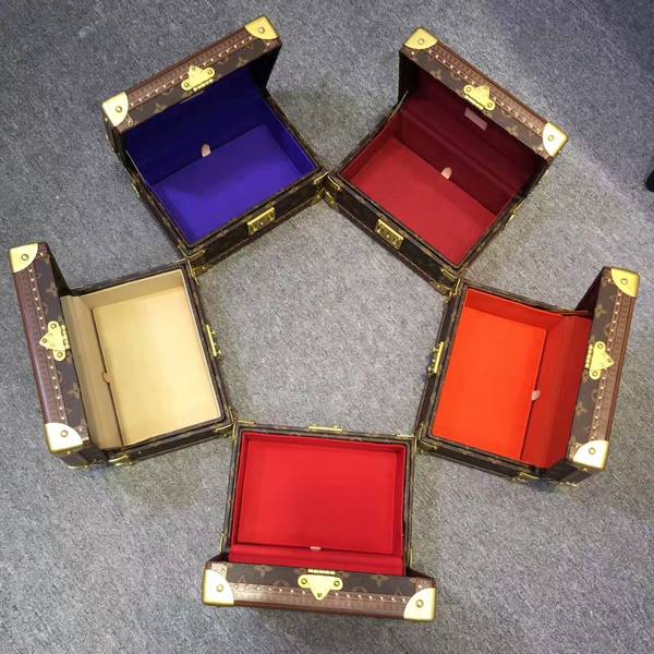 Louis Vuitton Monogram Canvas Treasure Box 40666 Red Louis Vuitton Monogram Canvas Treasure Box 40666 Red