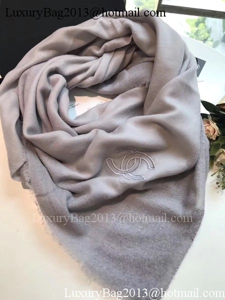 Chanel Scarf CC2836 Grey Chanel Scarf CC2836 Grey