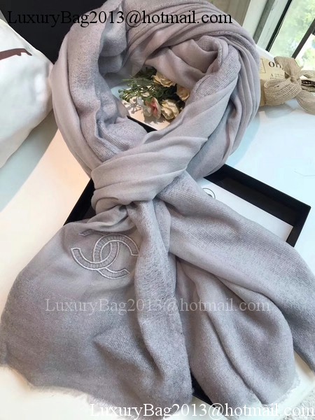 Chanel Scarf CC2836 Grey Chanel Scarf CC2836 Grey