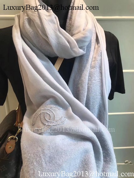 Chanel Scarf CC2836 Grey Chanel Scarf CC2836 Grey