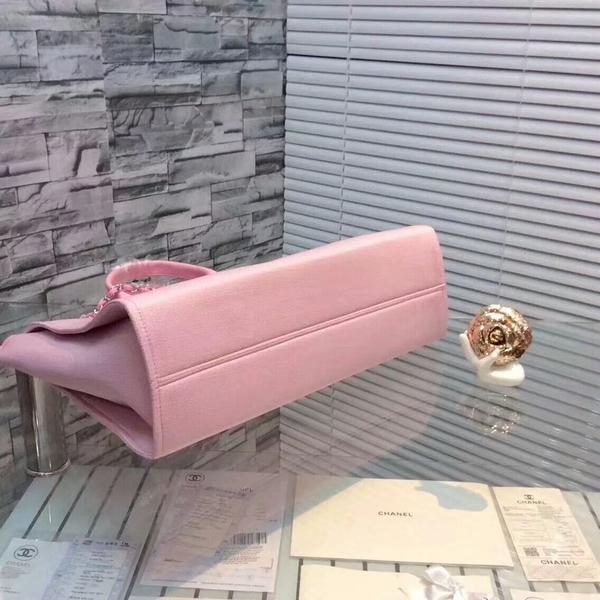 Chanel Large Canvas Tote Shopping Bag CNA1679 Light Pink Chanel Large Canvas Tote Shopping Bag CNA1679 Light Pink