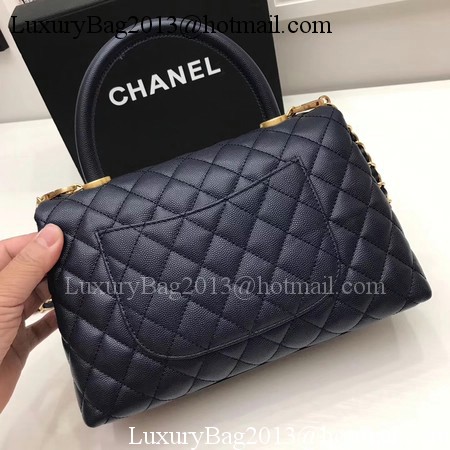 Chanel Classic Top Handle Bag Royal Original Leather A92991 Gold Chanel Classic Top Handle Bag Royal Original Leather A92991 Gold