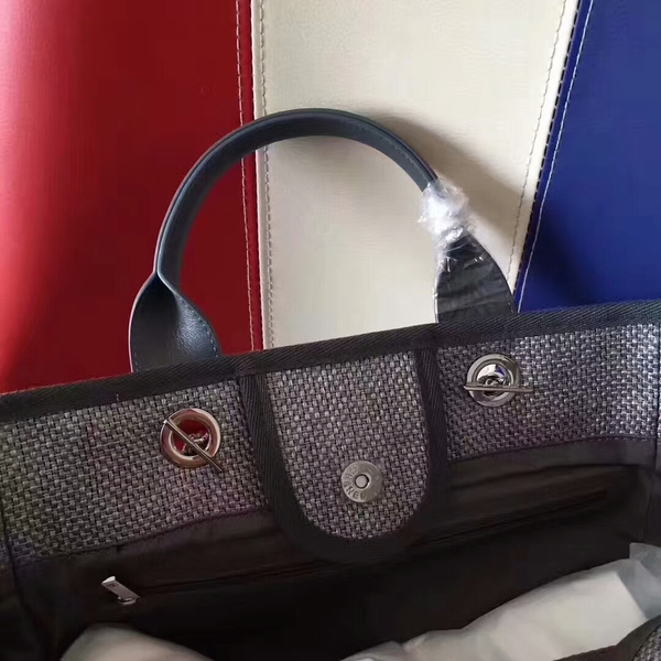 Chanel Deauville Tote Bag Original Canvas Leather A68047-5 Chanel Deauville Tote Bag Original Canvas Leather A68047-5