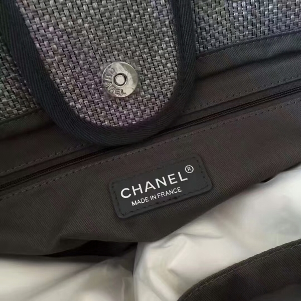 Chanel Deauville Tote Bag Original Canvas Leather A68047-5 Chanel Deauville Tote Bag Original Canvas Leather A68047-5