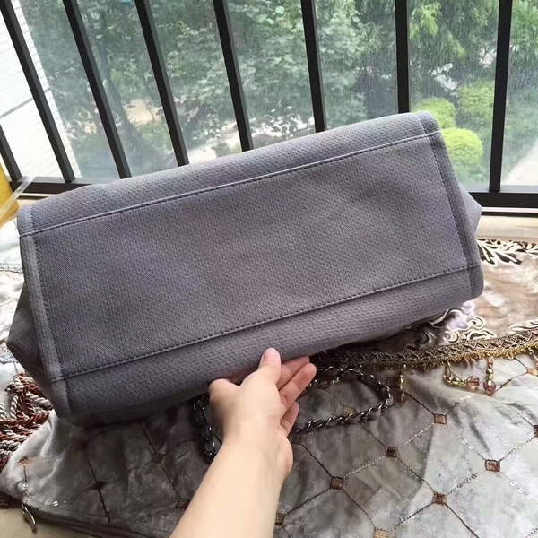 Chanel Deauville Tote Bag Original Canvas Leather A68047-11 Chanel Deauville Tote Bag Original Canvas Leather A68047-11