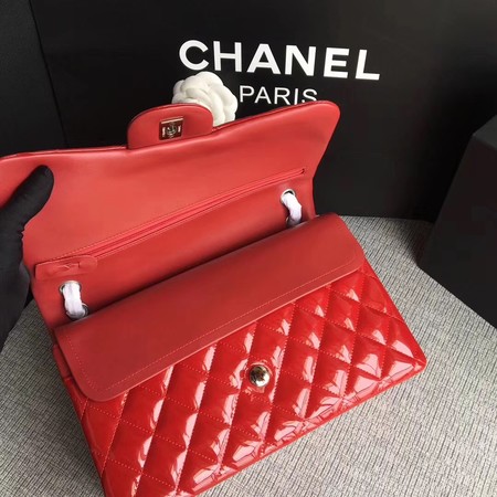 Chanel Classic Flap Bag Original Leather A1113 Red Chanel Classic Flap Bag Original Leather A1113 Red