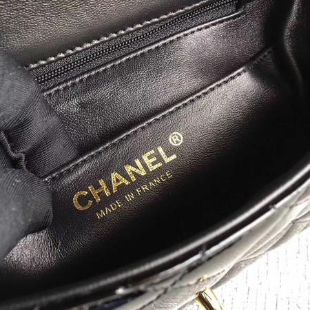 Chanel Classic Flap mini Bag Original Leather A1115 Black Chanel Classic Flap mini Bag Original Leather A1115 Black