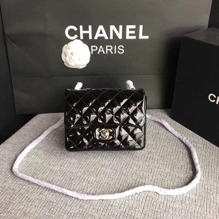 Chanel Classic Flap mini Bag Original Leather A1115 Black Chanel Classic Flap mini Bag Original Leather A1115 Black