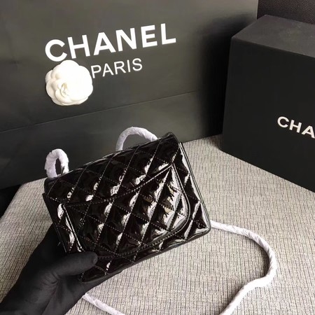 Chanel Classic Flap mini Bag Original Leather A1115 Black Chanel Classic Flap mini Bag Original Leather A1115 Black
