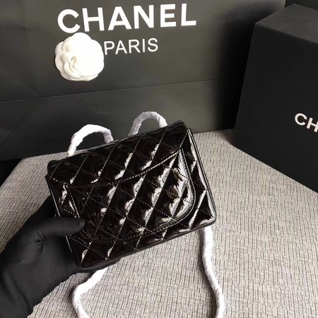 Chanel Classic Flap mini Bag Original Leather A1115 Black Chanel Classic Flap mini Bag Original Leather A1115 Black