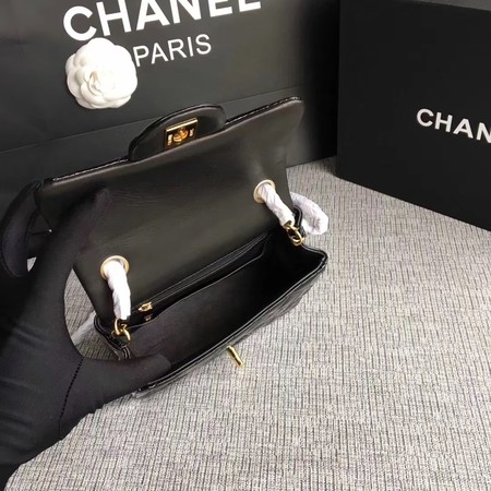 Chanel Classic Flap mini Bag Original Leather A1115 Black Chanel Classic Flap mini Bag Original Leather A1115 Black