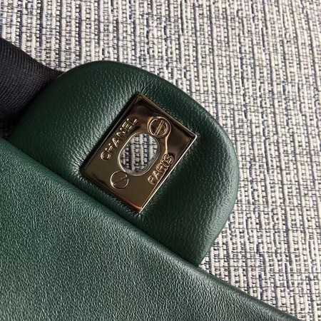 Chanel Classic Flap mini Bag Original Leather A1115 Green Chanel Classic Flap mini Bag Original Leather A1115 Green
