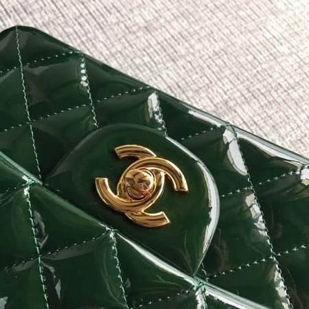Chanel Classic Flap mini Bag Original Leather A1115 Green Chanel Classic Flap mini Bag Original Leather A1115 Green