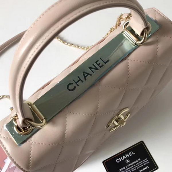 Chanel Classic Top Handle Bag Sheepskin Leather CHA2371 OffWhite Chanel Classic Top Handle Bag Sheepskin Leather CHA2371 OffWhite