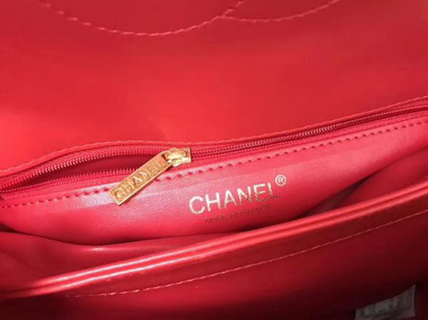 Chanel Classic Top Handle Bag Sheepskin Leather CHA2371 Red Chanel Classic Top Handle Bag Sheepskin Leather CHA2371 Red