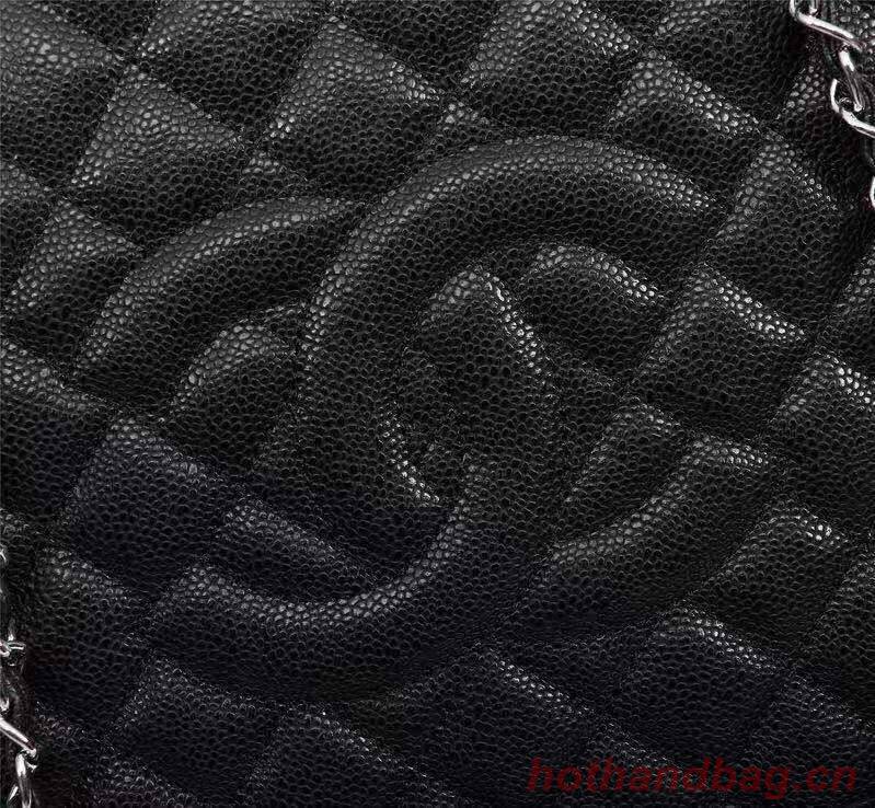 Chanel Caviar Calfskin Leather Tote Bag 20995 Black Chanel Caviar Calfskin Leather Tote Bag 20995 Black