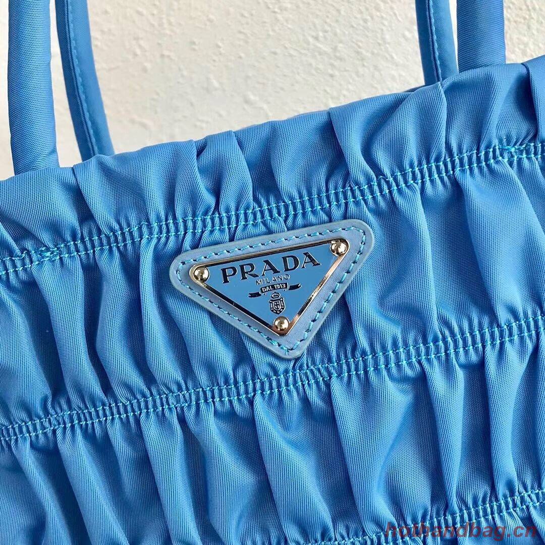 Prada Re-Edition nylon Tote bag 1BG321 light blue Prada Re-Edition nylon Tote bag 1BG321 light blue