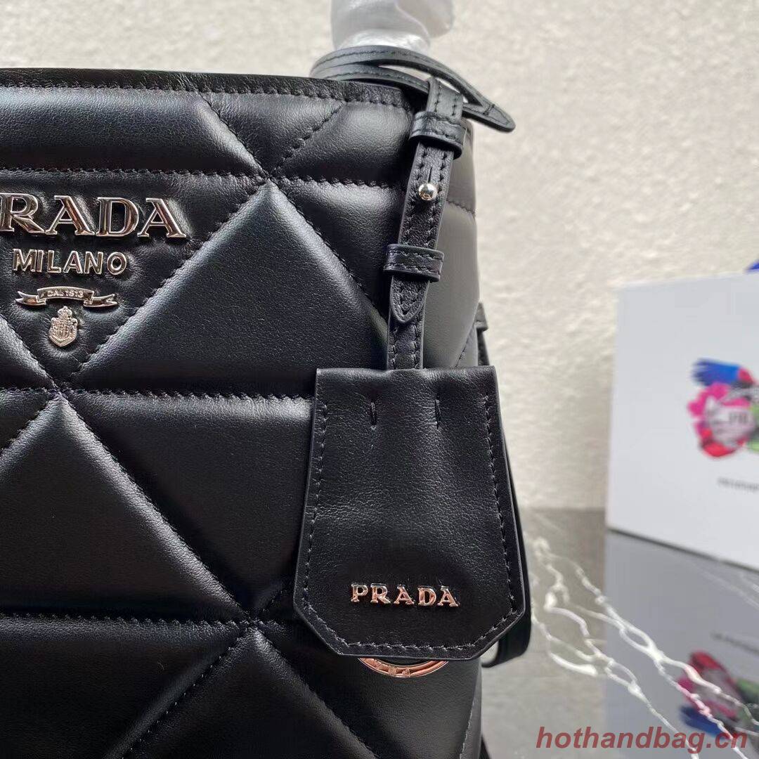 Prada Nappa Leather Prada Spectrum Tote 1BG319 black Prada Nappa Leather Prada Spectrum Tote 1BG319 black