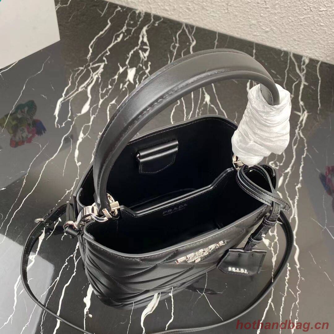 Prada Nappa Leather Prada Spectrum Tote 1BG319 black Prada Nappa Leather Prada Spectrum Tote 1BG319 black