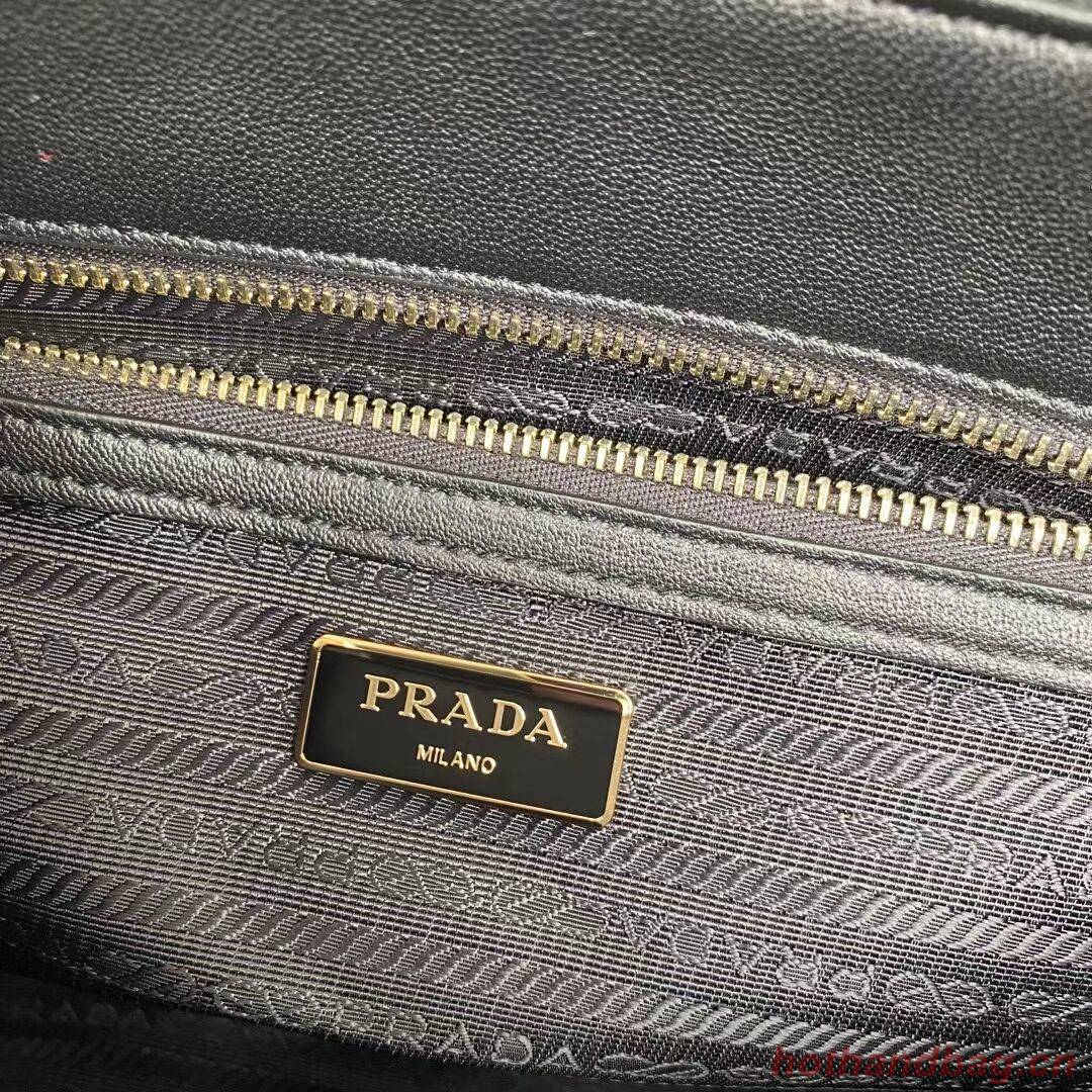 Prada Nappa Leather Prada Spectrum Tote 1BG863 black Prada Nappa Leather Prada Spectrum Tote 1BG863 black