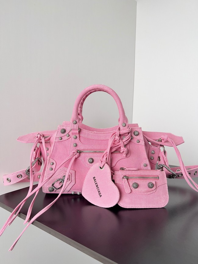 Balenciaga NEO CAGOLE Denim 77534 pink