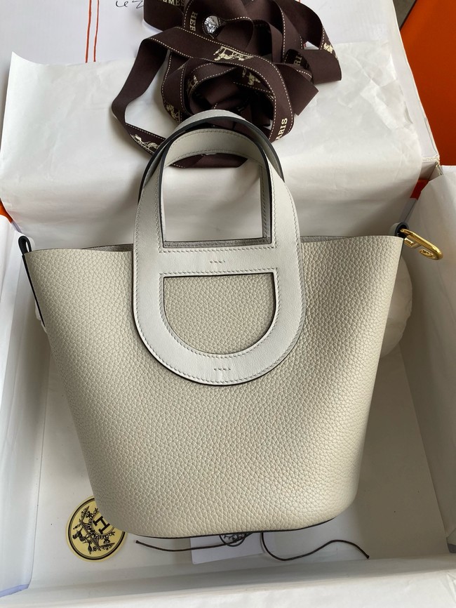 Hermes in the loop Togo Leather Bag H3369-3