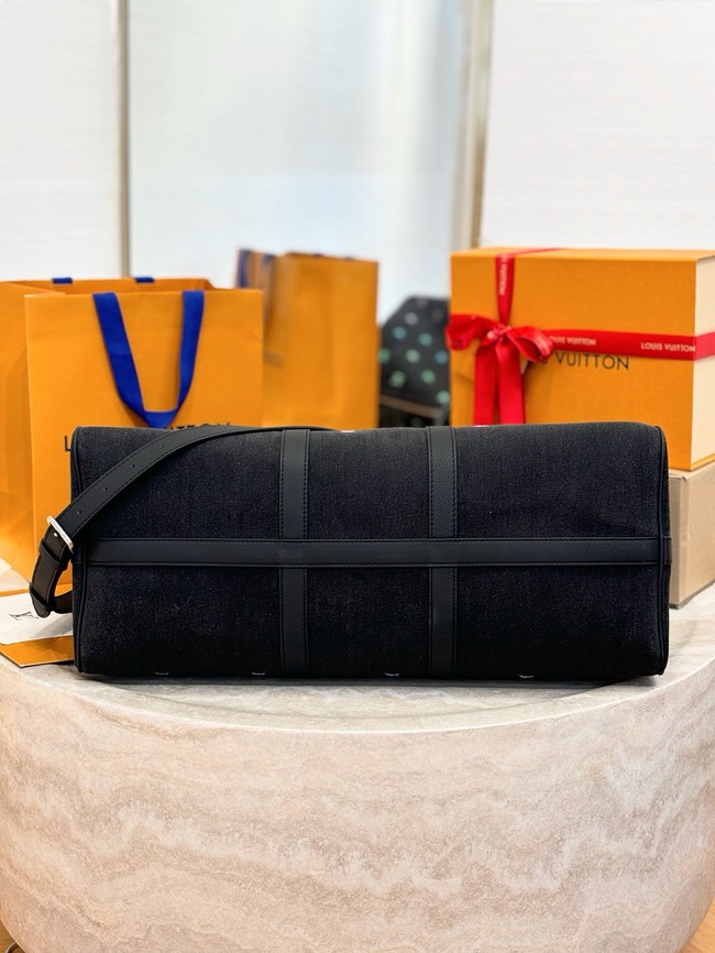Louis Vuitton Keepall Bandouliere 50 M13966 black