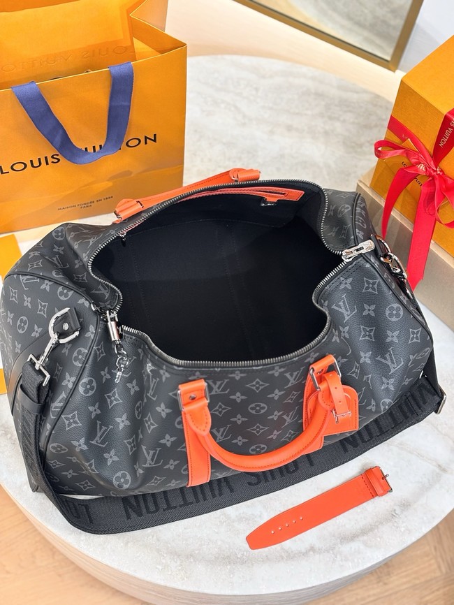 Louis Vuitton Keepall Bandouliere 50 M14122 black