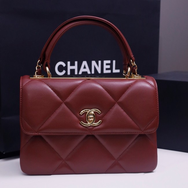 CHANEL small Flap Bag With Top Handle 92236-31